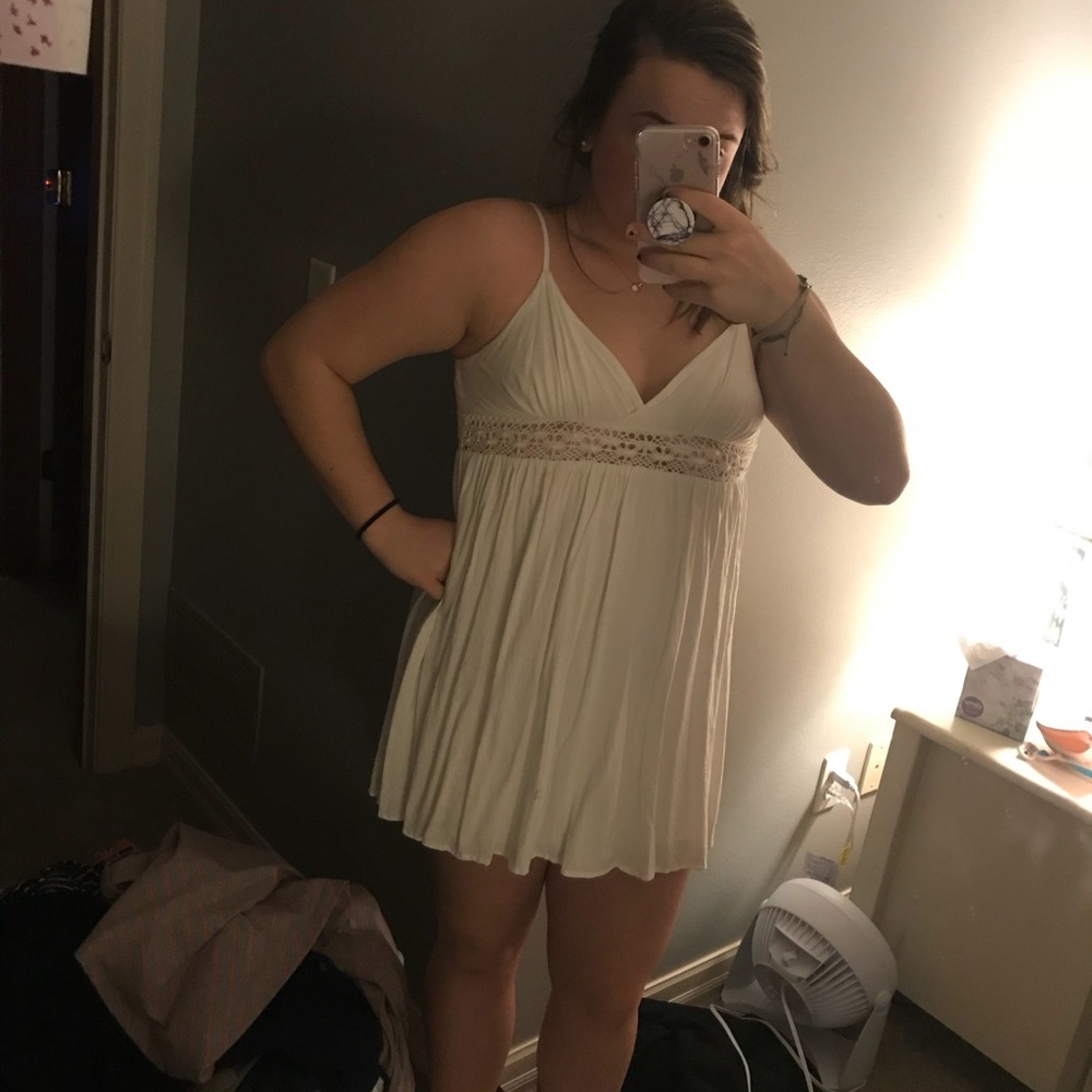 White dress